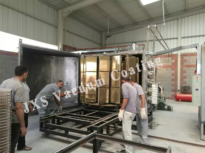 High Production Capacity Ceramic Tile Gold Silver Vacuum Coating System